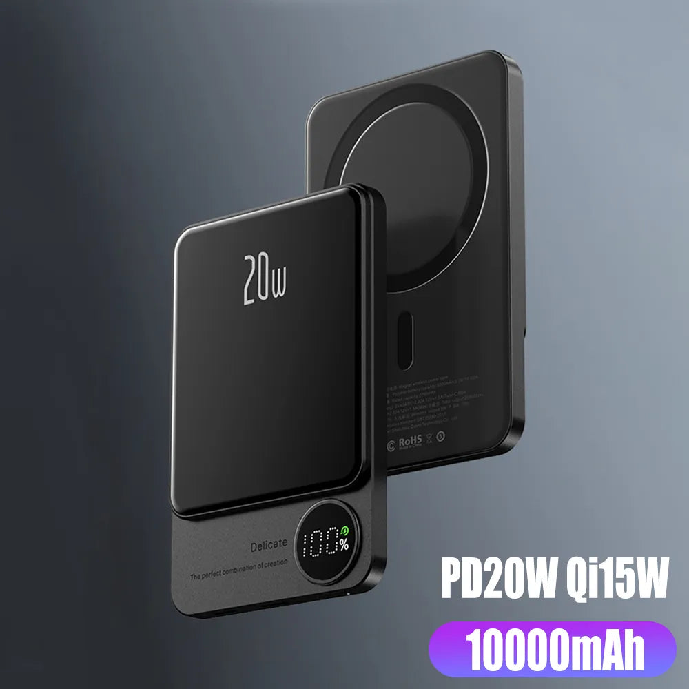 10000mAh MacSafe Magnetic Power Bank PD20W