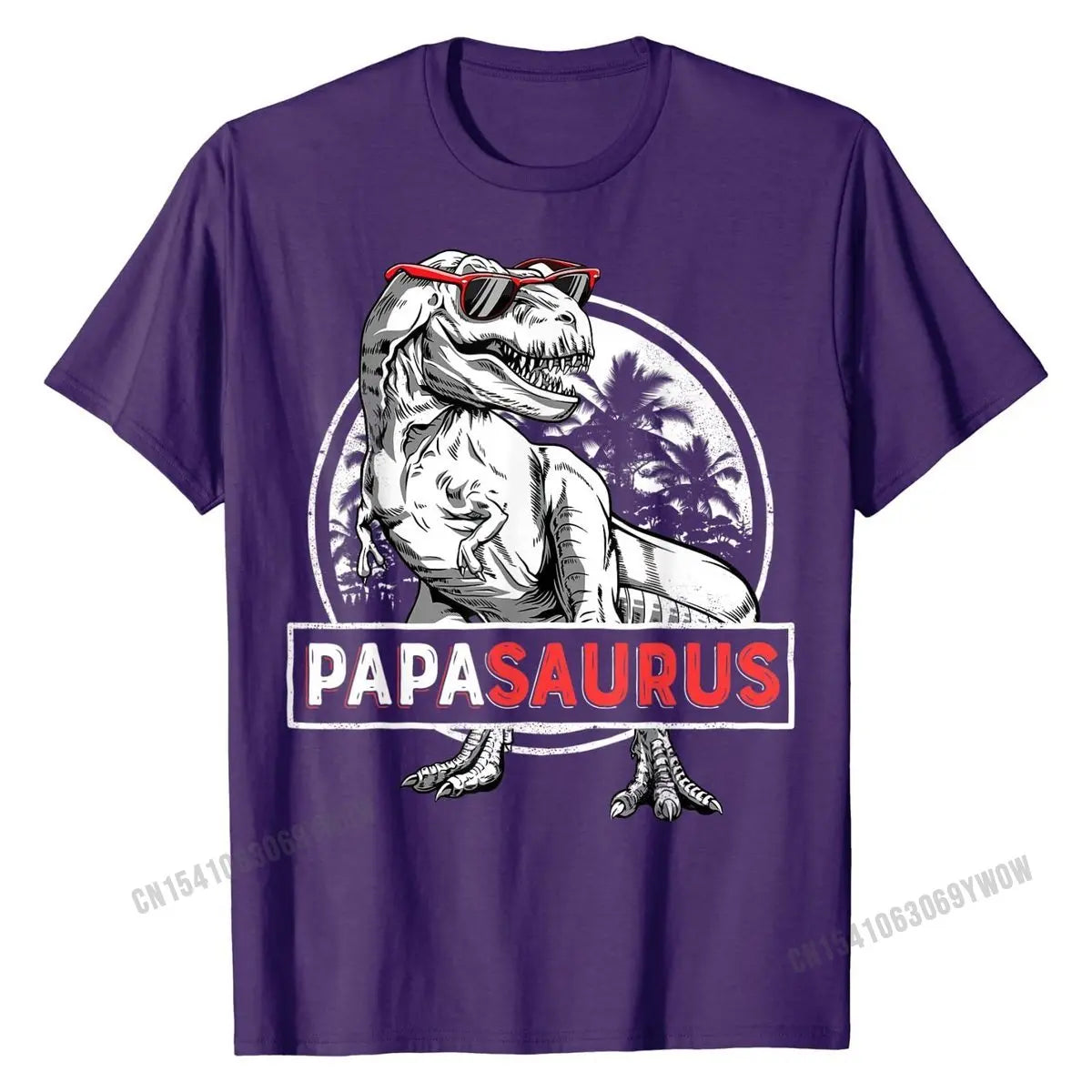 PapaSaurus T-shirt for Dinosaur Dads