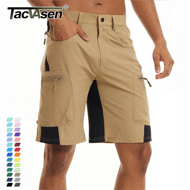 TACVASEN Men's Quick Dry Hiking Shorts